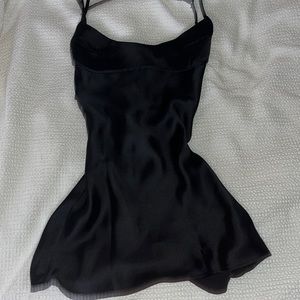BLACK MINI DRESS, NEVER WORN